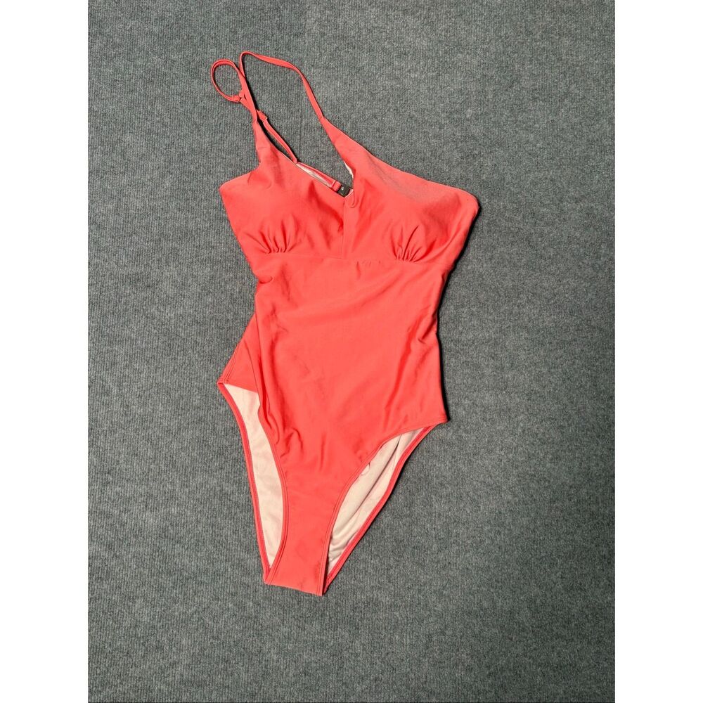 NWT Go Coco Punch Pink One Piece Swimsuit XL Adjustable Straps Tummy Control